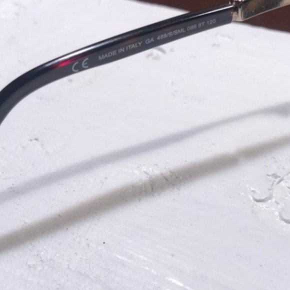 giorgio armani shield/goggle italian sunglasses